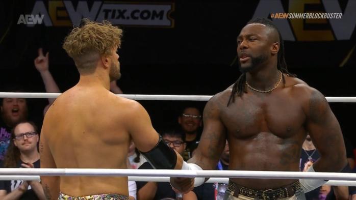 Will Ospreay y Swerve Strickland 