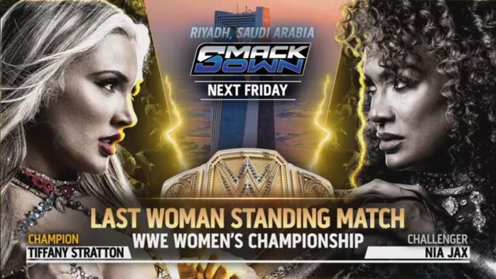 Tiffany Stratton vs Nia Jax