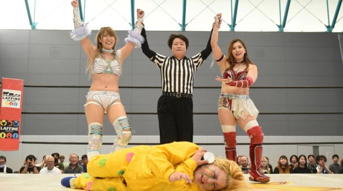 Mai Sakurai, Miku Aono y Megaton