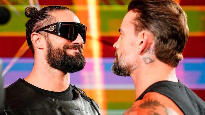 Seth Rollins y CM Punk