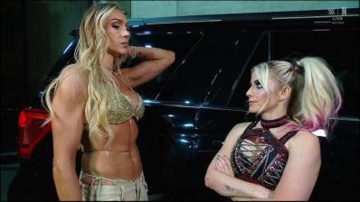 Charlotte Flair y Alexa Bliss Charlotte Flair y Alexa Bliss