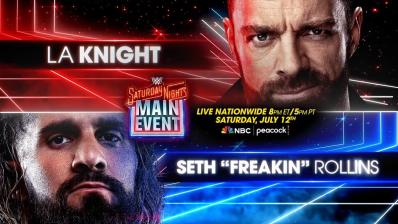 Seth Rollins vs LA Knight 