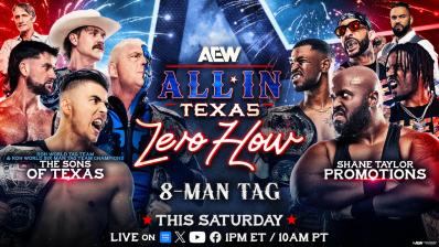 Son of Texas vs Shane Taylor Promotions AEW All In Texas Zero Hour Son of Texas vs Shane Taylor Promotions AEW All In Texas Zero Hour