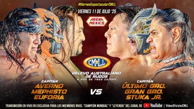 CMLL Viernes Espectacular 11 de julio de 2025