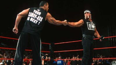 The Rock y Hulk Hogan