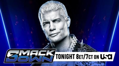 La superestrella de WWE Cody Rhodes en SmackDown
