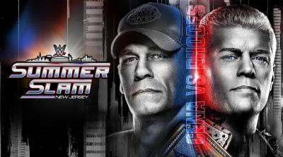 John Cena y Cody Rhodes en el póster de WWE SummerSlam