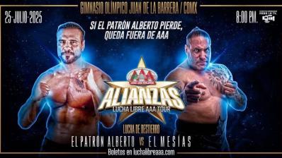 Lucha Libre AAA Alberto el Patrón vs. El Mesias 