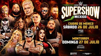 Poster de WWE SuperShow en México Poster de WWE SuperShow en México