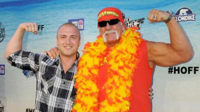 Nick y Hulk Hogan Nick y Hulk Hogan