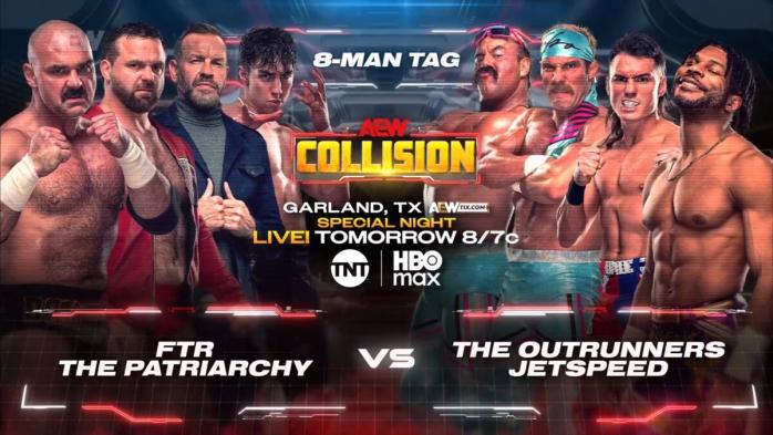 All Elite Wrestling avanza la cartelera de AEW Collision del 10 de julio All Elite Wrestling avanza la cartelera de AEW Collision del 10 de julio