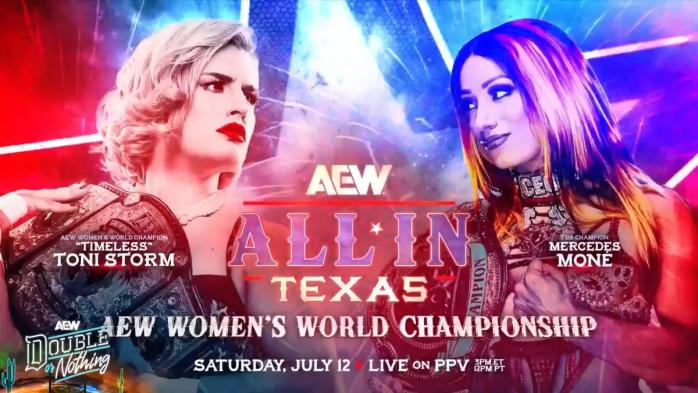 Toni Storm vs Mercedes Moné