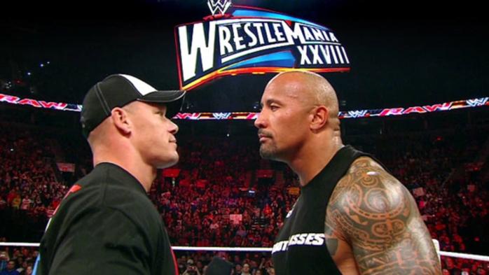 John Cena y The Rock