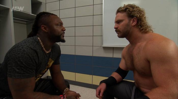 Hangman Page y Swerve Strickland entierran el hacha de guerra antes de AEW All In: Texas Hangman Page y Swerve Strickland entierran el hacha de guerra antes de AEW All In: Texas
