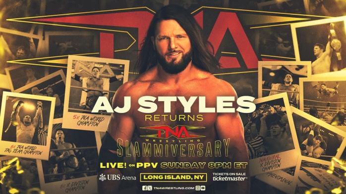 AJ Styles regresa a TNA después de 12 años