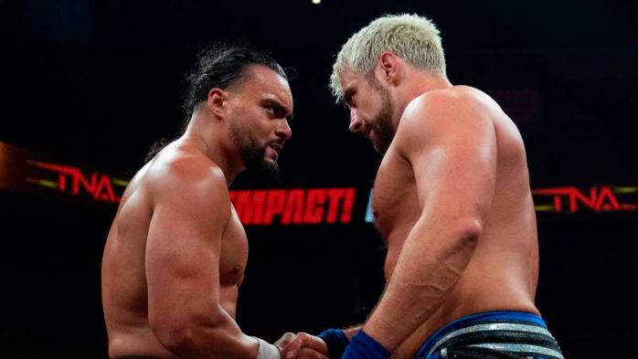 Mike Santana y Joe Hendry en TNA iMPACT Mike Santana y Joe Hendry en TNA iMPACT