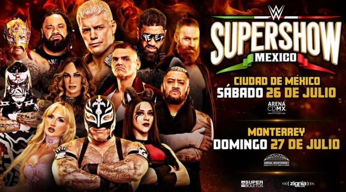 Poster de WWE SuperShow en México Poster de WWE SuperShow en México