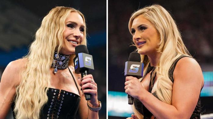 Charlotte Flair y Tiffany Stratton Charlotte Flair y Tiffany Stratton
