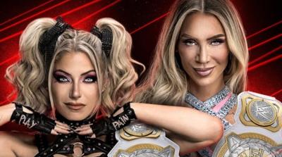 Las superestrellas de WWE Alexa Bliss y Charlotte Flair
