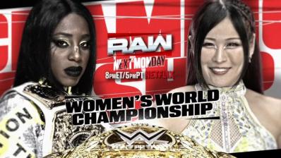 WWE Raw Naomi vs. IYO SKY