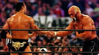 The Rock, Hulk Hogan
