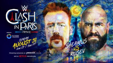 WWE Clash in Paris Sheamus vs. Rusev WWE Clash in Paris Sheamus vs. Rusev