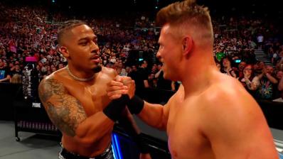 Carmelo Hayes y The Miz