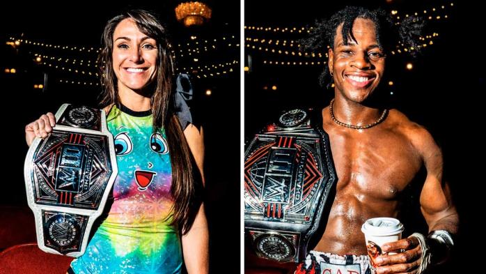 Kylie Rae y Cappuccino Jones WWE ID