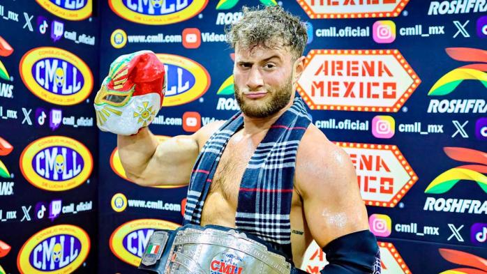 MJF, estrella de AEW y campeon de CMLL MJF, estrella de AEW y campeon de CMLL