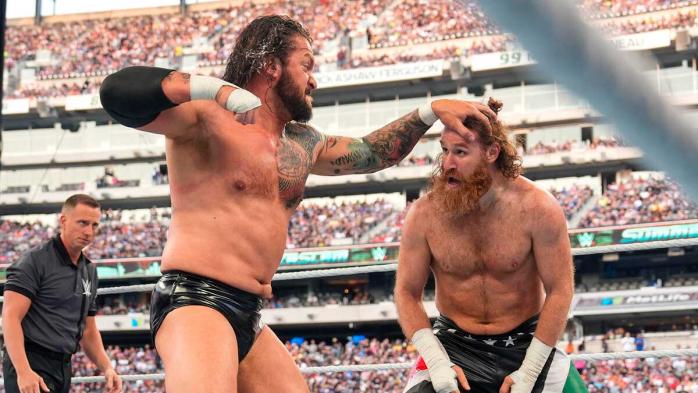 Karrion Kross y Sami Zayn