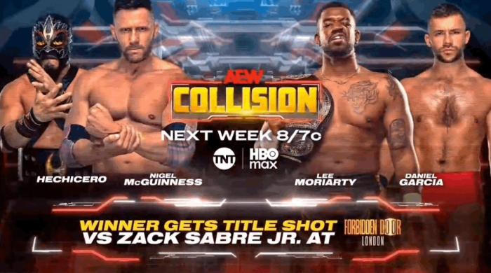 Nigel McGuinness volverá a la acción la semana que viene en AEW Collision Nigel McGuinness volverá a la acción la semana que viene en AEW Collision