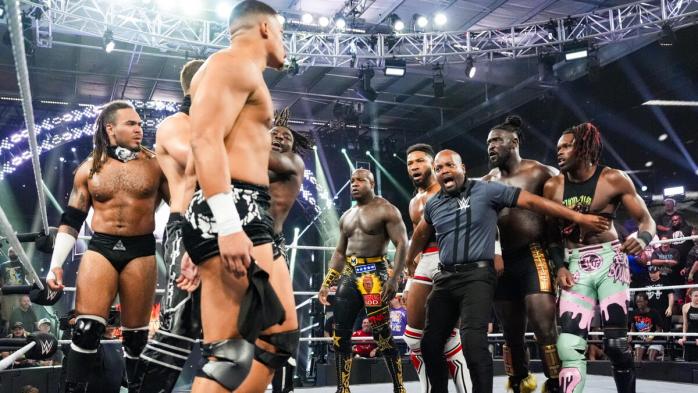 DarkState vencen a Oba Femi, Trick Williams, Je'Von Evans y Moose en WWE NXT