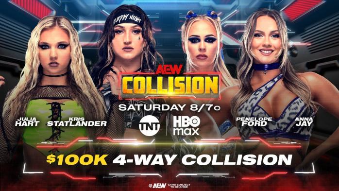 All Elite Wrestling confirma parte de la cartelera del próximo Collision