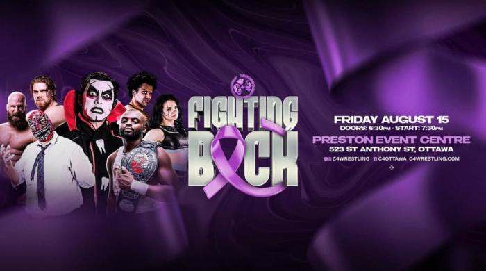 C4 Wrestling recauda 132.000 dólares para la Canadian Cancer Society
