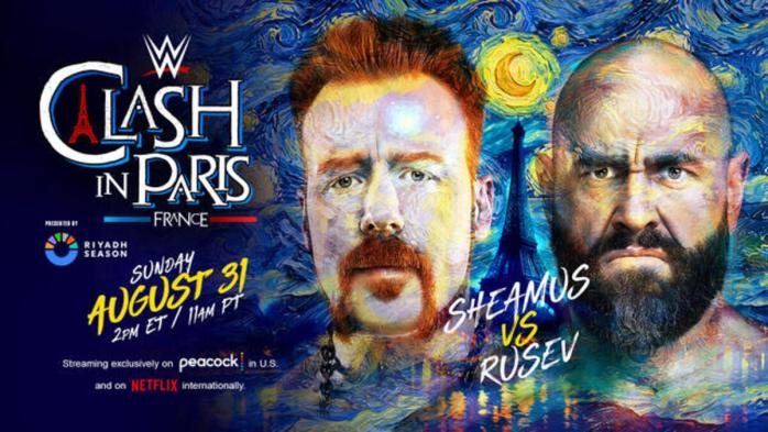 Sheamus se enfrentará a Rusev en WWE Clash in Paris 2025 Sheamus se enfrentará a Rusev en WWE Clash in Paris 2025