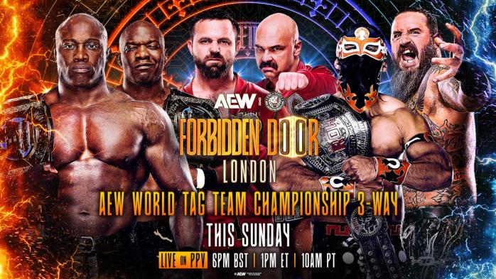 The Hurt Syndicate pondrá en juego los Campeonatos por Parejas ante FTR y Brodido en Forbidden Door