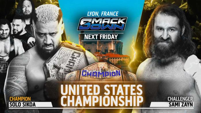WWE confirma las primeras luchas del show de SmackDown en Lyon WWE confirma las primeras luchas del show de SmackDown en Lyon