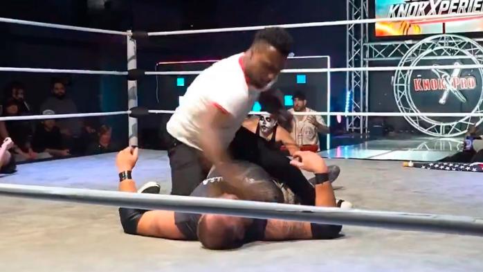 Un nuevo vídeo desacredita la reacción del hijo de Rampage Jackson en un evento indie Un nuevo vídeo desacredita la reacción del hijo de Rampage Jackson en un evento indie