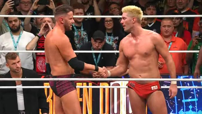 Zack Sabre Jr retiene el Campeonato Mundial IWGP Peso Pesado en AEW x NJPW Forbidden Door 2025 Zack Sabre Jr retiene el Campeonato Mundial IWGP Peso Pesado en AEW x NJPW Forbidden Door 2025