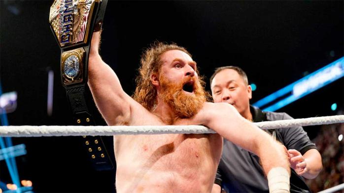Sami Zayn se corona nuevo campeón de Estados Unidos de WWE en Lyon Sami Zayn se corona nuevo campeón de Estados Unidos de WWE en Lyon