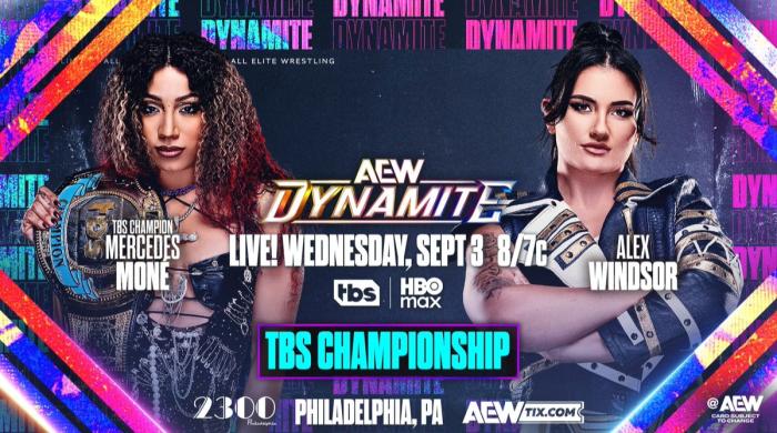 Mercedes Moné pondrá en juego el Campeonato TBS ante Alex Windsor en AEW Dynamite Mercedes Moné pondrá en juego el Campeonato TBS ante Alex Windsor en AEW Dynamite