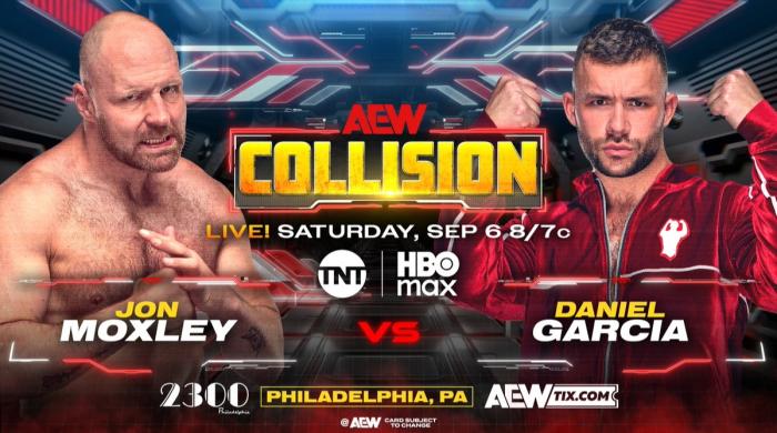 Jon Moxley y Daniel Garcia volverán a enfrentarse en el próximo episodio de AEW Collision Jon Moxley y Daniel Garcia volverán a enfrentarse en el próximo episodio de AEW Collision