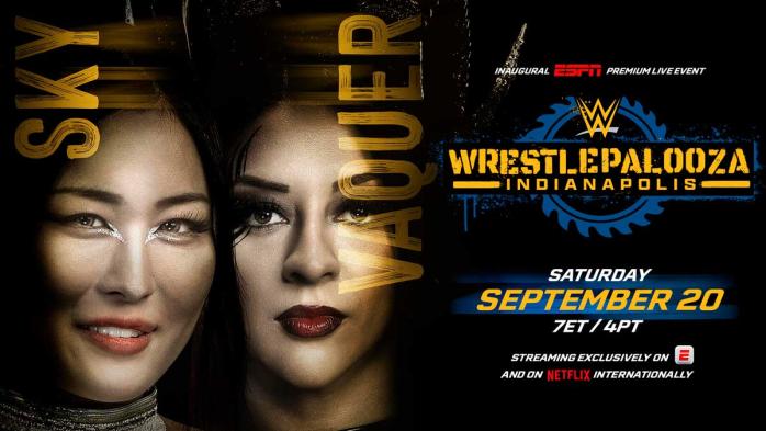 IYO SKY Y Stephanie Vaquer se enfrentarán en WWE Wrestlepalooza IYO SKY Y Stephanie Vaquer se enfrentarán en WWE Wrestlepalooza