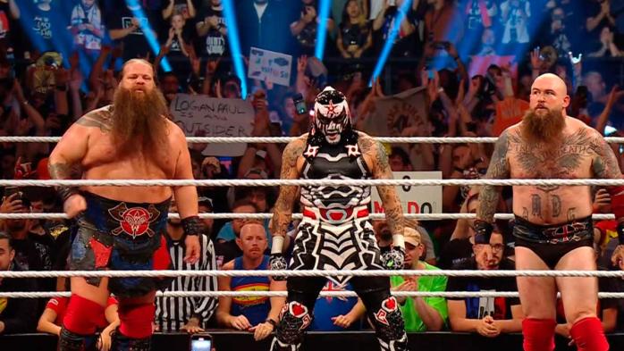Penta y War Raiders vencen a New Day y Granson Waller en WWE Raw Paris Penta y War Raiders vencen a New Day y Granson Waller en WWE Raw Paris