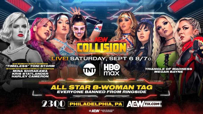 AEW amplia la cartelera del próximo Collision AEW amplia la cartelera del próximo Collision