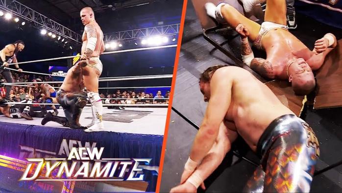 Kenny Omega es brutalmente atacado por Don Callis Family en AEW Dynamite Kenny Omega es brutalmente atacado por Don Callis Family en AEW Dynamite