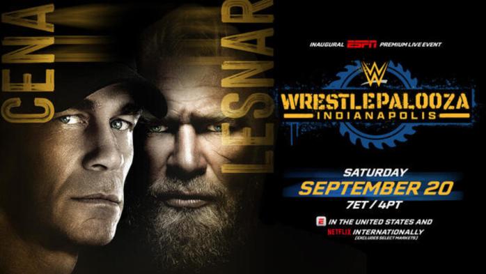 WWE confirma la lucha entre John Cena y Brock Lesnar para Wrestlepalooza