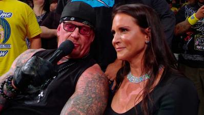 The Undertaker Stephanie McMahon The Undertaker Stephanie McMahon