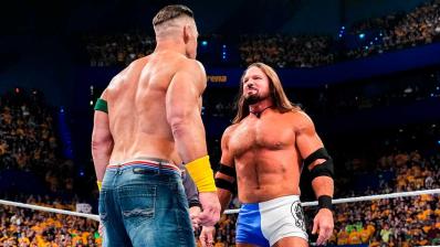 John Cena y AJ Styles