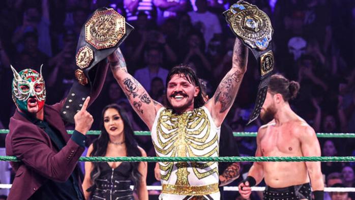 Dominik Mysterio se convierte en el nuevo Megacampeón de AAA en Worlds Collide Las Vegas Dominik Mysterio se convierte en el nuevo Megacampeón de AAA en Worlds Collide Las Vegas